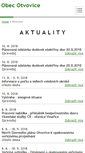 Mobile Screenshot of otvovice.cz